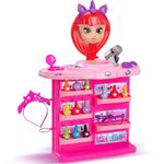 brinquedo penteadeira meg com cadeira magic toys rosa 8067