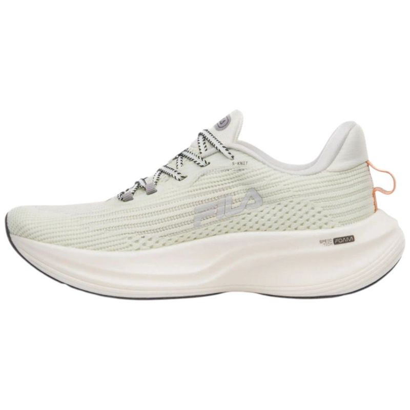 tênis de corrida feminino n° 37 fila racer speedzone verde claro laranja (mp)