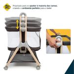 berço co-bed safety 1st palace grey (mp)