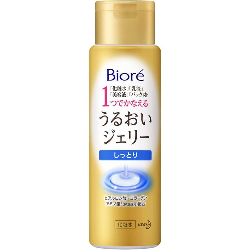 loção hidratante facial bioré moisture jelly lotion 180ml