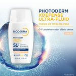 protetor solar bioderma photoderm xdefense ultra-fluid cor 01 fps50+ 40ml