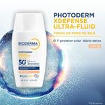 protetor solar bioderma photoderm xdefense ultra-fluid cor 02 fps50+ 40ml