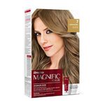 kit coloração em creme magnific color, amend, 7 louro natural