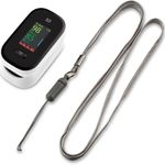 oxímetro de dedo para pulsação vital check multilaser