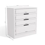 cômoda kappesberg branco s824