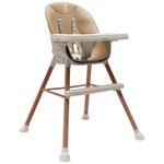 cadeira de alimentação premium baby executive até 15kg bege (mp)