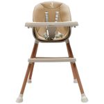 cadeira de alimentação premium baby executive até 15kg bege (mp)