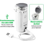 inalador portátil multilaser mesh easy air