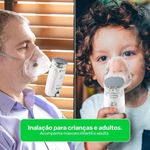 inalador portátil multilaser mesh easy air