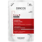 shampoo vichy dercos energy+ estimulante antiqueda refil 200g