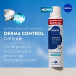 desodorante aerossol nivea derma control defende 72h 200ml