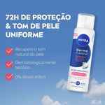 desodorante aerossol nivea derma control uniformiza 72h 150ml