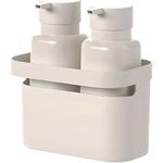 conjunto 3 peças dispenser e org ou cdm700bgf bege
