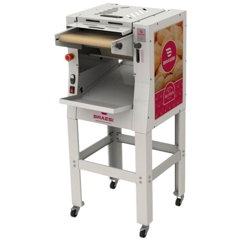 modeladora de pães braesi 350mm mb-35 g3 (mp)
