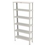 estante industrial metálica progás 6 prateleiras aço prest-006 (mp)