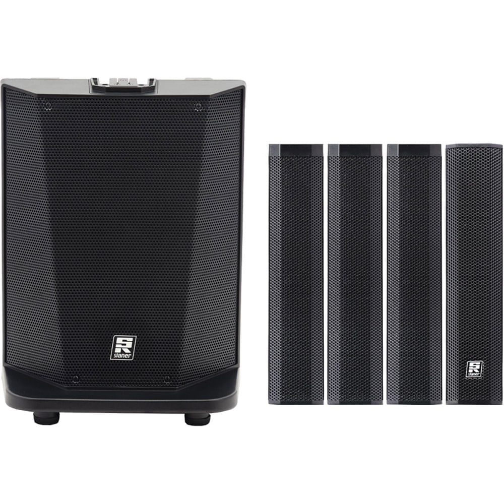 Caixa Amplificada Staner Tws410 300W Preto