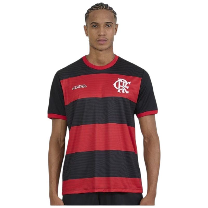 camisa de futebol masculina flamengo braziline emoção gg (mp)