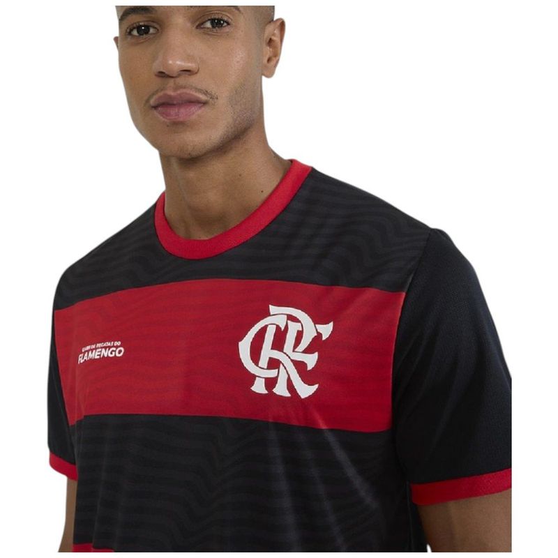 camisa de futebol masculina flamengo braziline emoção gg (mp)
