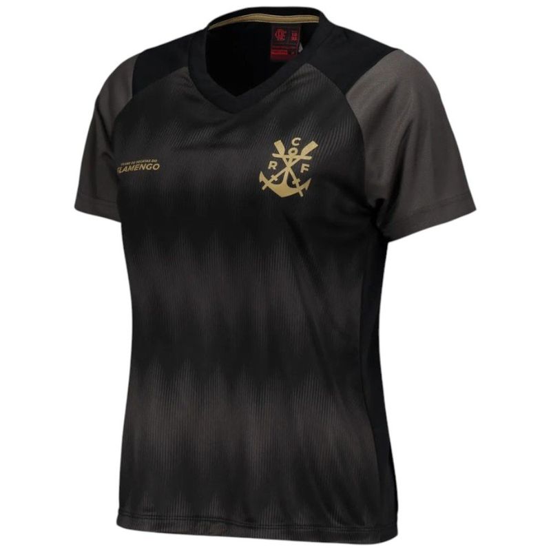 camisa de futebol feminina flamengo braziline energia m (mp)