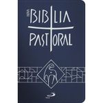 livro nova bíblia pastoral média encadernada editora paulus (mp)