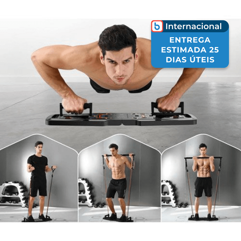 conjunto de equipamentos para treinos 20 peças morw preto a-mbi