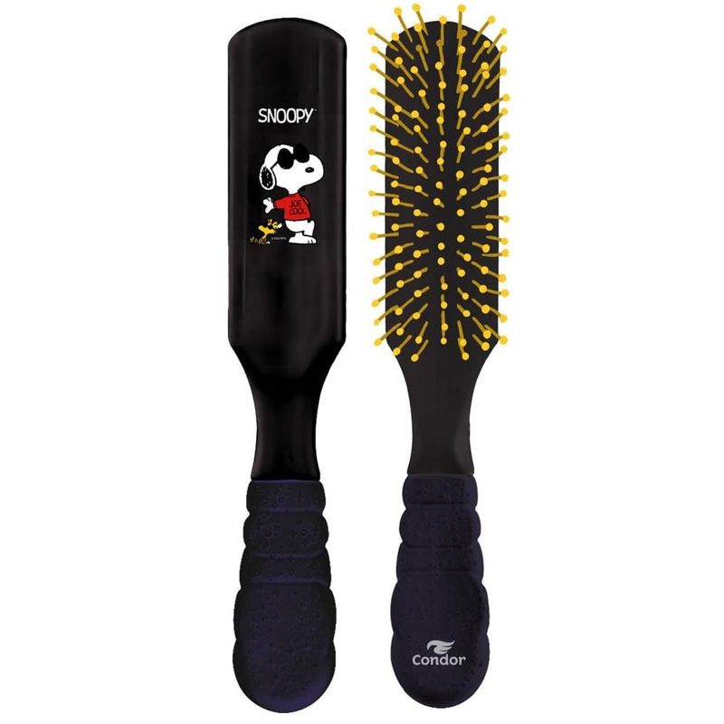 escova para cabelo condor snoopy sortido