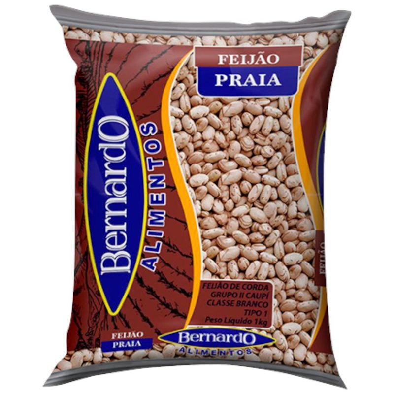 feijão de praia bernardo 1kg