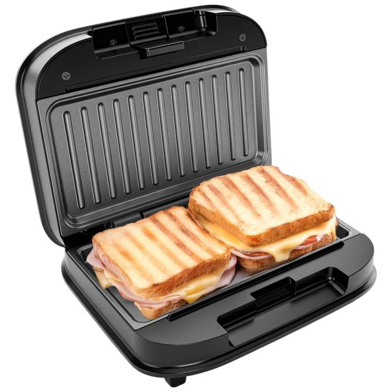 sanduicheira e grill britânia preto bgr25b