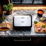 sanduicheira e grill britânia preto bgr25b