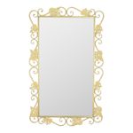 espelho de parede concepts life 58,5x94,5cm dourado 448-7820019