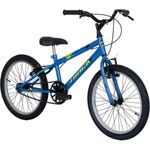 bicicleta track aro 20 masculina modelo cometa sem marcha azul