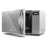 forno micro-ondas panasonic 21 litros espelhado 127v branco nn-st27lwrun