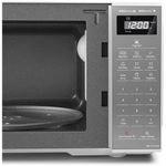 forno micro-ondas panasonic 21 litros espelhado 127v branco nn-st27lwrun