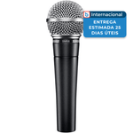 microfone com cabo shure sm58-cn preto a-mbi