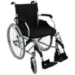 cadeira de rodas dellamed d600 dobrável até 120kg (mp)