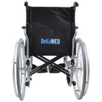 cadeira de rodas dellamed d600 dobrável até 120kg (mp)