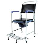 cadeira de banho higiênica dellamed d50 até 150kg (mp)
