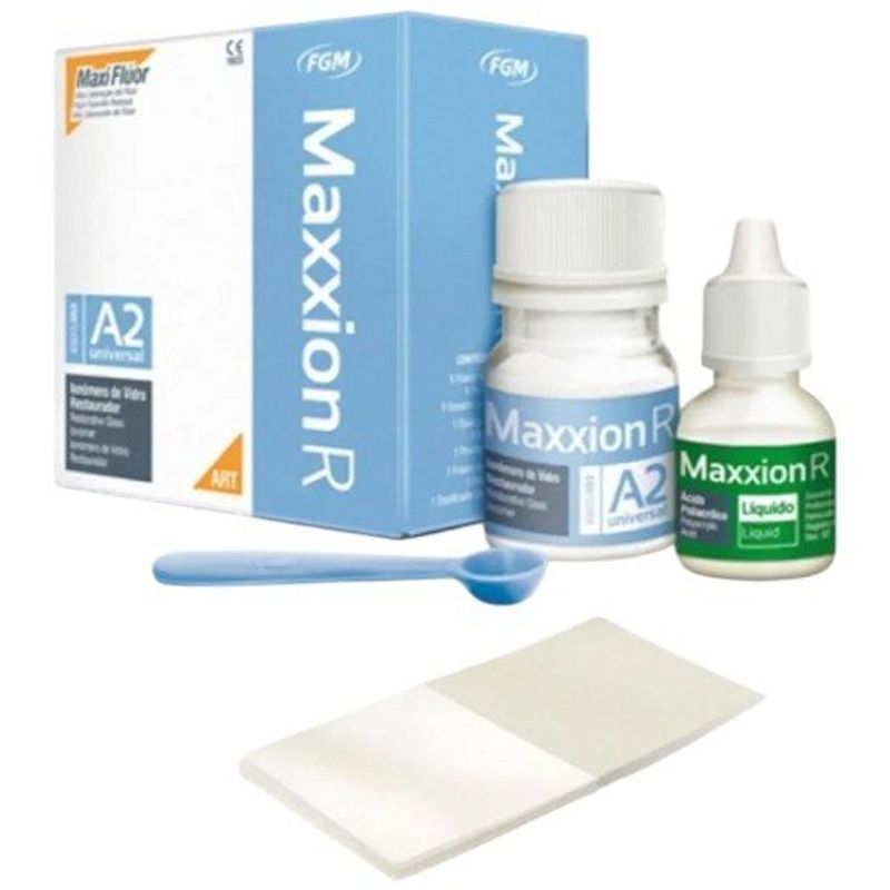 kit ionômero de vidro restaurador fgm maxxion r a2 (mp)