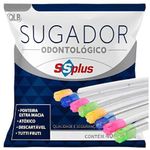 sugador odontológico descartável ssplus 40 unidades (mp)