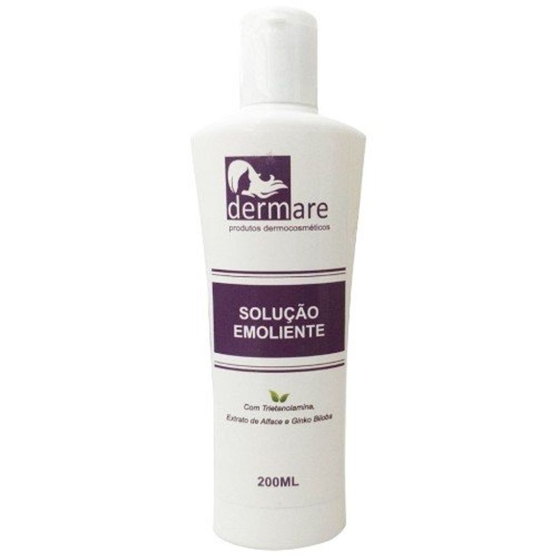 solução emoliente dermare 200ml (mp)