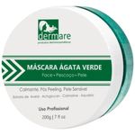 máscara facial calmante dermare ágata verde (mp)