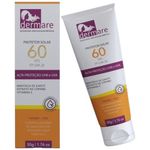 protetor solar facial dermare fps 60 toque seco 50g (mp)