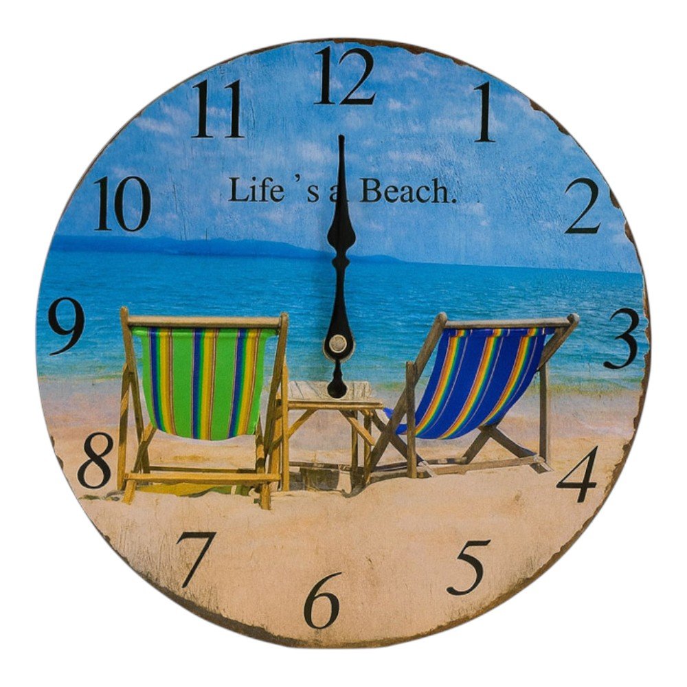 Relógio de Parede Latcor 30x30x4cm LA3-5192D