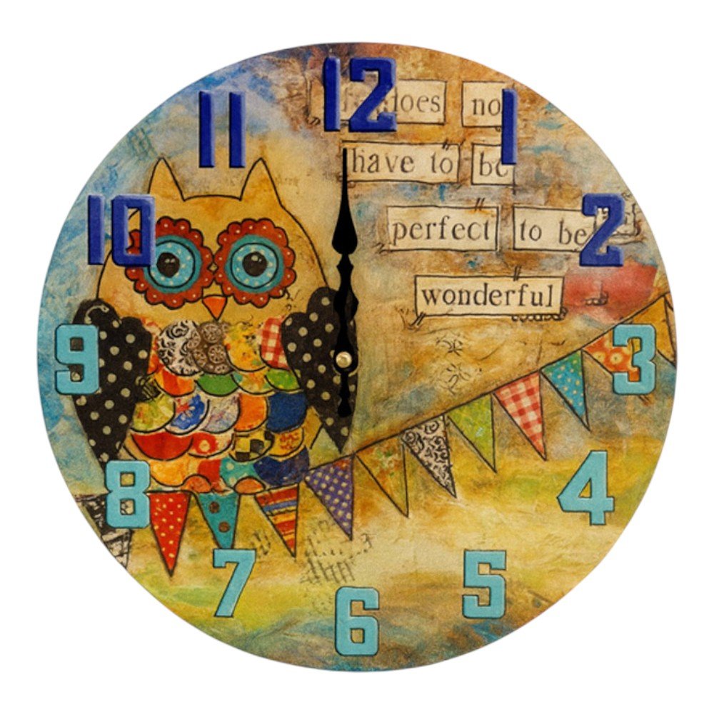 Relógio de Parede Latcor 30x30x4cm LA3-5107D