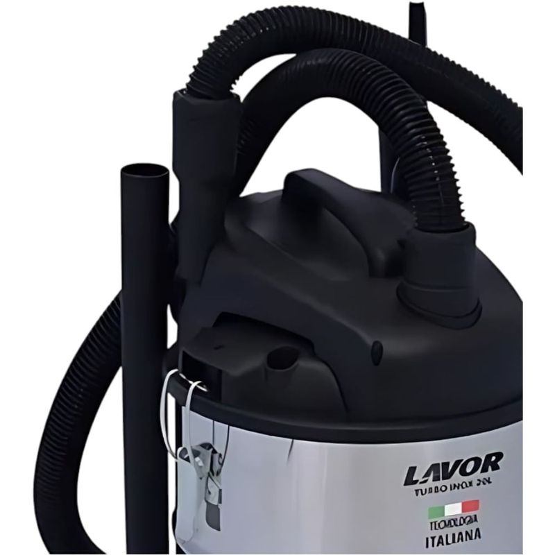 aspirador de pó e água lavor 20l 127v turbo inox bras (mp)
