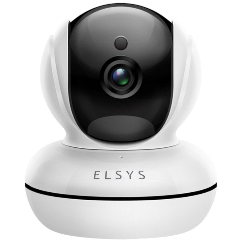 câmera de segurança elsys wi-fi rotacional fhd branco