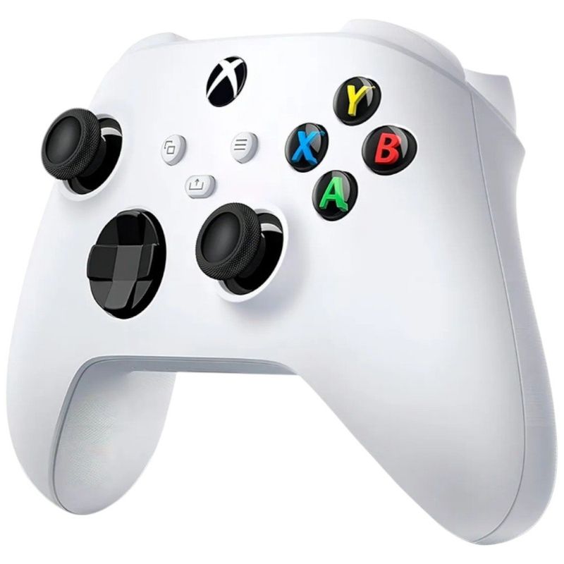 controle sem fio para xbox microsoft robot branco