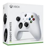 controle sem fio para xbox microsoft robot branco