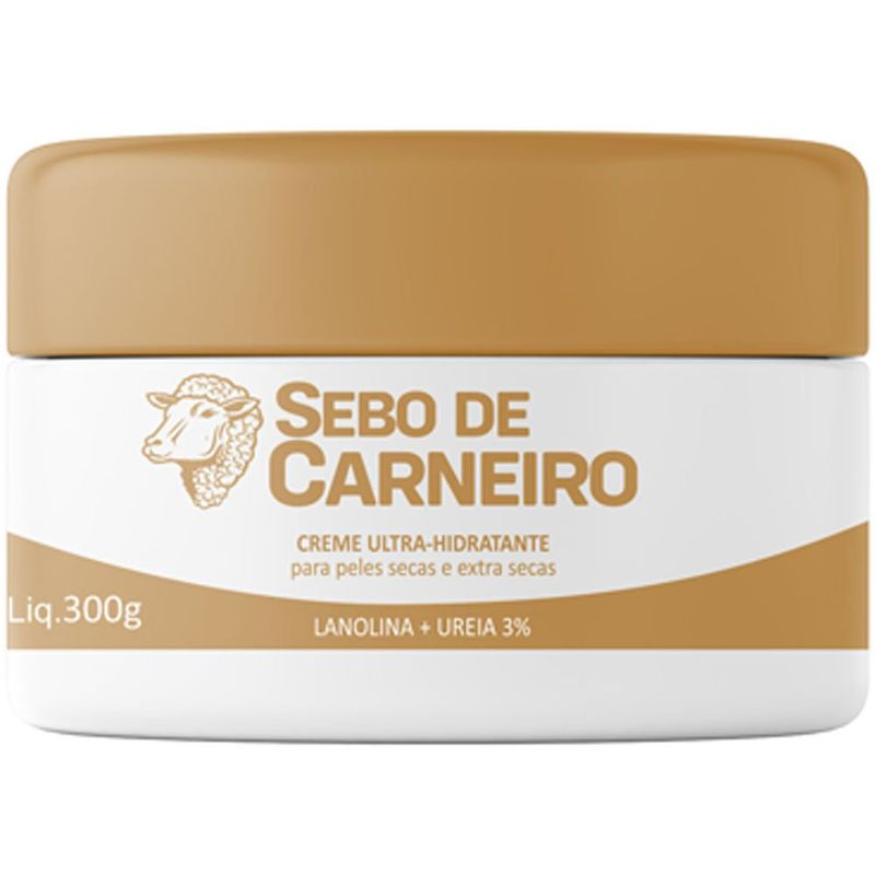 sebo de carneiro demazon lanolina e ureia 3% 300g