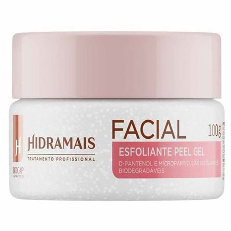 esfoliante facial peel gel hidramais 100g